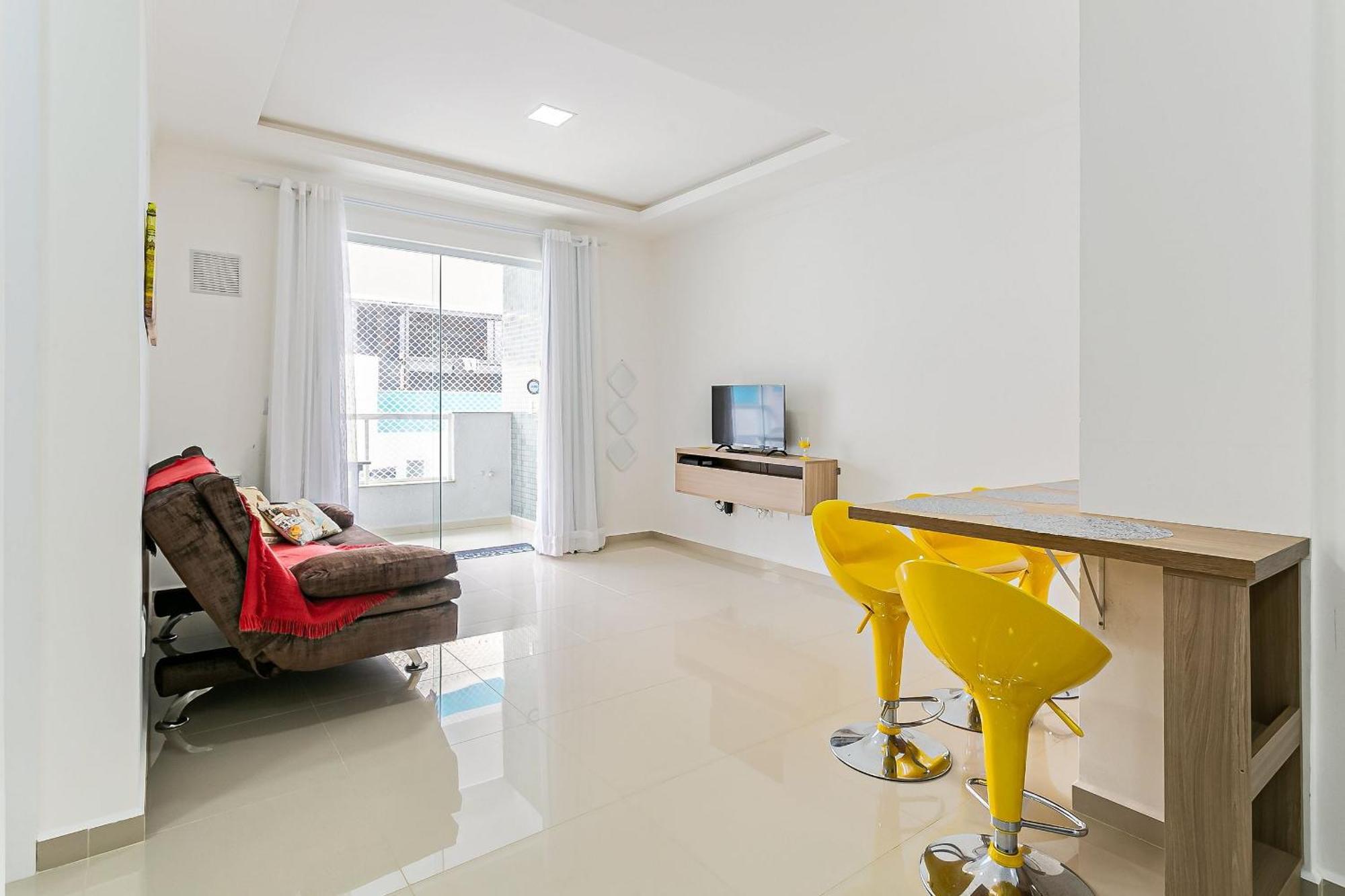 Apto Moderno C/ Churrasq. - Quadra Mar - Rmi201 Florianópolis Εξωτερικό φωτογραφία