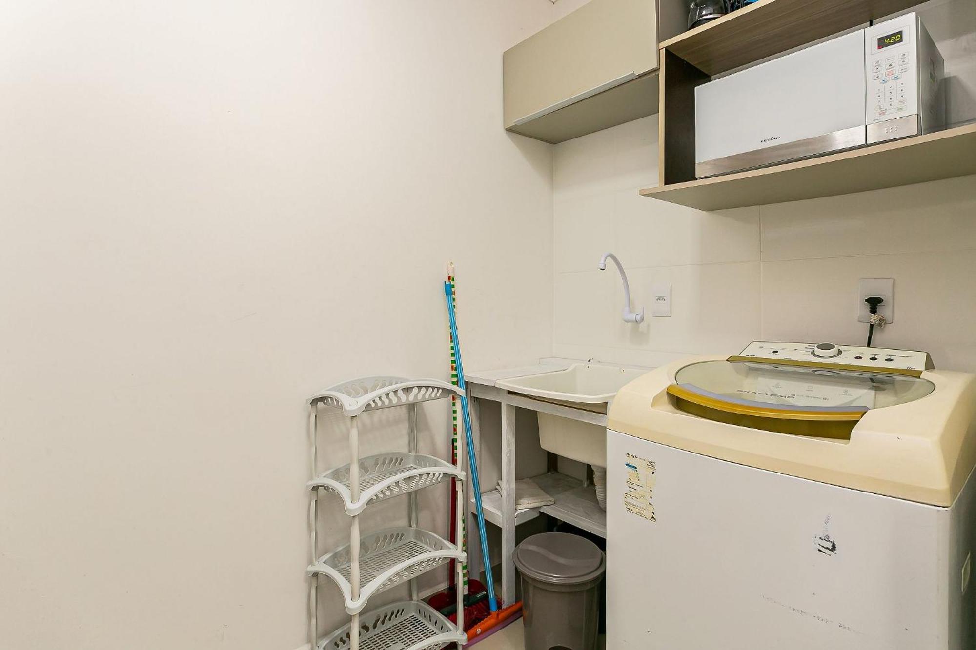 Apto Moderno C/ Churrasq. - Quadra Mar - Rmi201 Florianópolis Εξωτερικό φωτογραφία